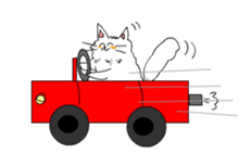 Happy-go-Lucky Cat Ryu sticker #75808