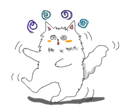 Happy-go-Lucky Cat Ryu sticker #75811