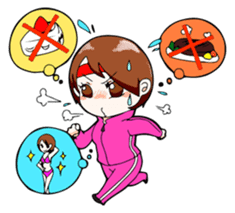 We are office girls! sticker #75854