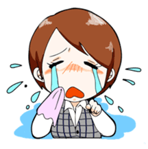 We are office girls! sticker #75858