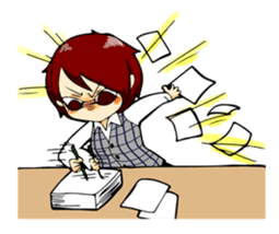 We are office girls! sticker #75859