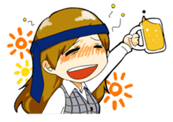 We are office girls! sticker #75862