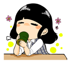 We are office girls! sticker #75865