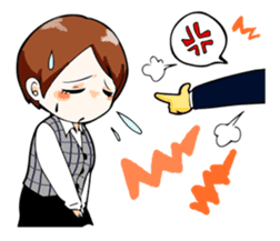 We are office girls! sticker #75868