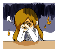 We are office girls! sticker #75869