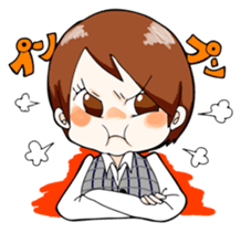 We are office girls! sticker #75879