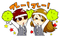 We are office girls! sticker #75889