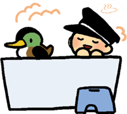 Norizo & Ukaru-kamo sticker #76194