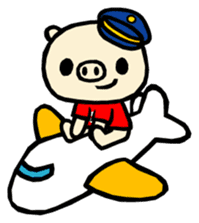 MOCHIWO"rks BUTAWO ver. sticker #76578