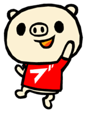 MOCHIWO"rks BUTAWO ver. sticker #76579