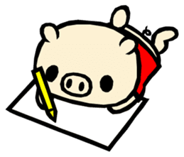 MOCHIWO"rks BUTAWO ver. sticker #76580