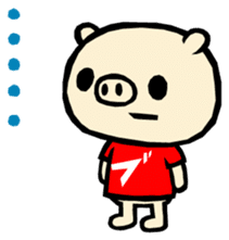 MOCHIWO"rks BUTAWO ver. sticker #76581