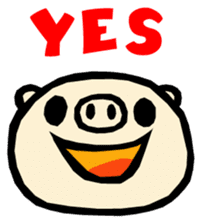 MOCHIWO"rks BUTAWO ver. sticker #76584