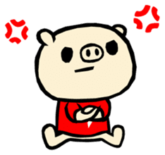 MOCHIWO"rks BUTAWO ver. sticker #76589