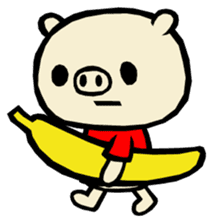 MOCHIWO"rks BUTAWO ver. sticker #76590