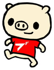 MOCHIWO"rks BUTAWO ver. sticker #76591