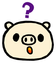 MOCHIWO"rks BUTAWO ver. sticker #76592