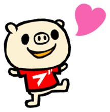 MOCHIWO"rks BUTAWO ver. sticker #76594