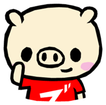 MOCHIWO"rks BUTAWO ver. sticker #76598