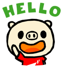 MOCHIWO"rks BUTAWO ver. sticker #76601