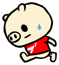 MOCHIWO"rks BUTAWO ver. sticker #76606