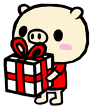 MOCHIWO"rks BUTAWO ver. sticker #76607