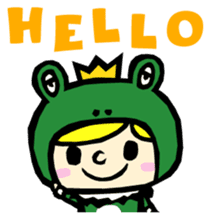 PRINCE FROG sticker #77094