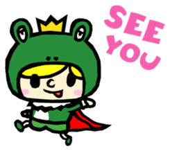 PRINCE FROG sticker #77095