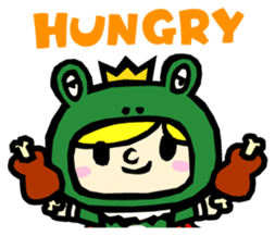 PRINCE FROG sticker #77097