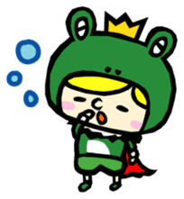 PRINCE FROG sticker #77100