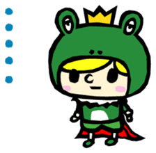 PRINCE FROG sticker #77101