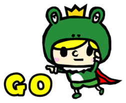 PRINCE FROG sticker #77102