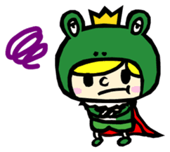 PRINCE FROG sticker #77104