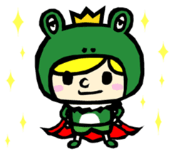 PRINCE FROG sticker #77108