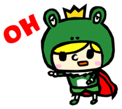 PRINCE FROG sticker #77109