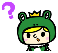 PRINCE FROG sticker #77111