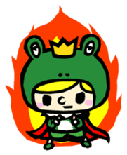PRINCE FROG sticker #77112