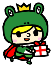 PRINCE FROG sticker #77113