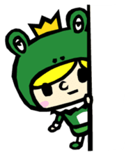 PRINCE FROG sticker #77115