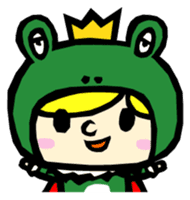 PRINCE FROG sticker #77117