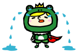 PRINCE FROG sticker #77119