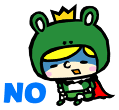 PRINCE FROG sticker #77122