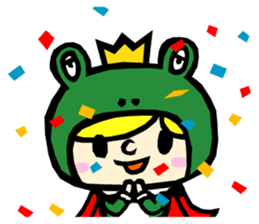 PRINCE FROG sticker #77124