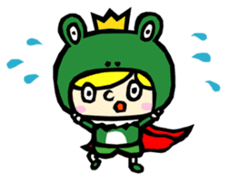 PRINCE FROG sticker #77126