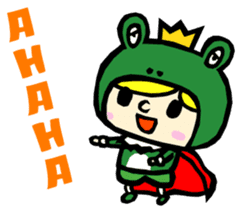 PRINCE FROG sticker #77127
