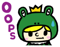 PRINCE FROG sticker #77128