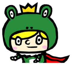 PRINCE FROG sticker #77129