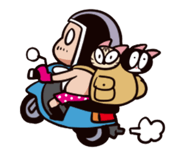 With a cat sticker #80236