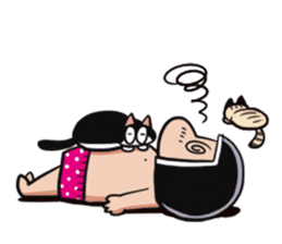 With a cat sticker #80260