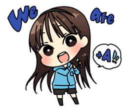 Imai Asami's Radio"SSG"Stamp sticker #80196